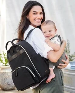 Skip Hop Envi Luxe Backpack Diaper Bag - Black 20 Skip Hop Envi Luxe Backpack Diaper Bag - Black -Skip Hop Store 9M203410 1