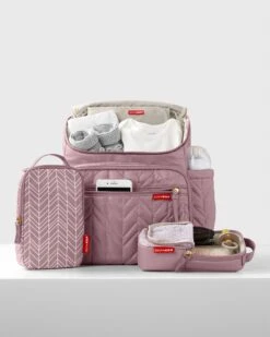 Skip Hop Forma Diaper Backpack - Mauve 13 Skip Hop Forma Diaper Backpack - Mauve -Skip Hop Store 9M203710 4