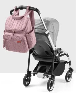 Skip Hop Forma Diaper Backpack - Mauve 14 Skip Hop Forma Diaper Backpack - Mauve -Skip Hop Store 9M203710 5