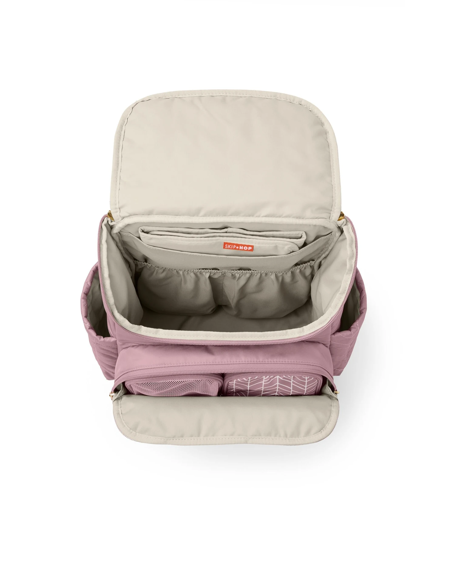 Skip Hop Forma Diaper Backpack - Mauve 7 Skip Hop Forma Diaper Backpack - Mauve - Image 7
