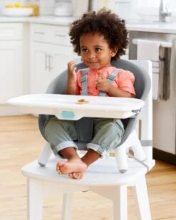 Skip Hop EON 4-In-1 High Chair - Grey/White 13 Skip Hop EON 4-In-1 High Chair - Grey/White -Skip Hop Store 9M494410 3