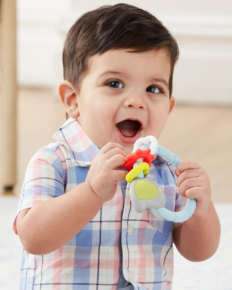 Skip Hop Silver Lining Cloud Teethe & Play Toy - Bird 4 Skip Hop Silver Lining Cloud Teethe & Play Toy - Bird - Image 4