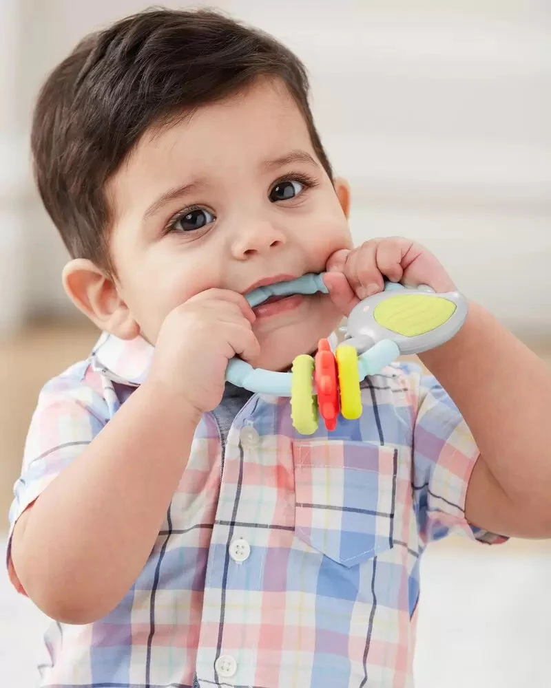 Skip Hop Silver Lining Cloud Teethe & Play Toy - Bird 2 Skip Hop Silver Lining Cloud Teethe & Play Toy - Bird - Image 2