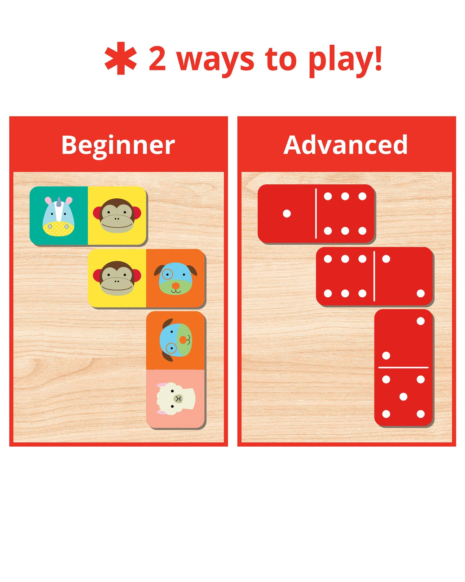 Skip Hop Zoo Crew Dominoes Set 3 Skip Hop Zoo Crew Dominoes Set - Image 3