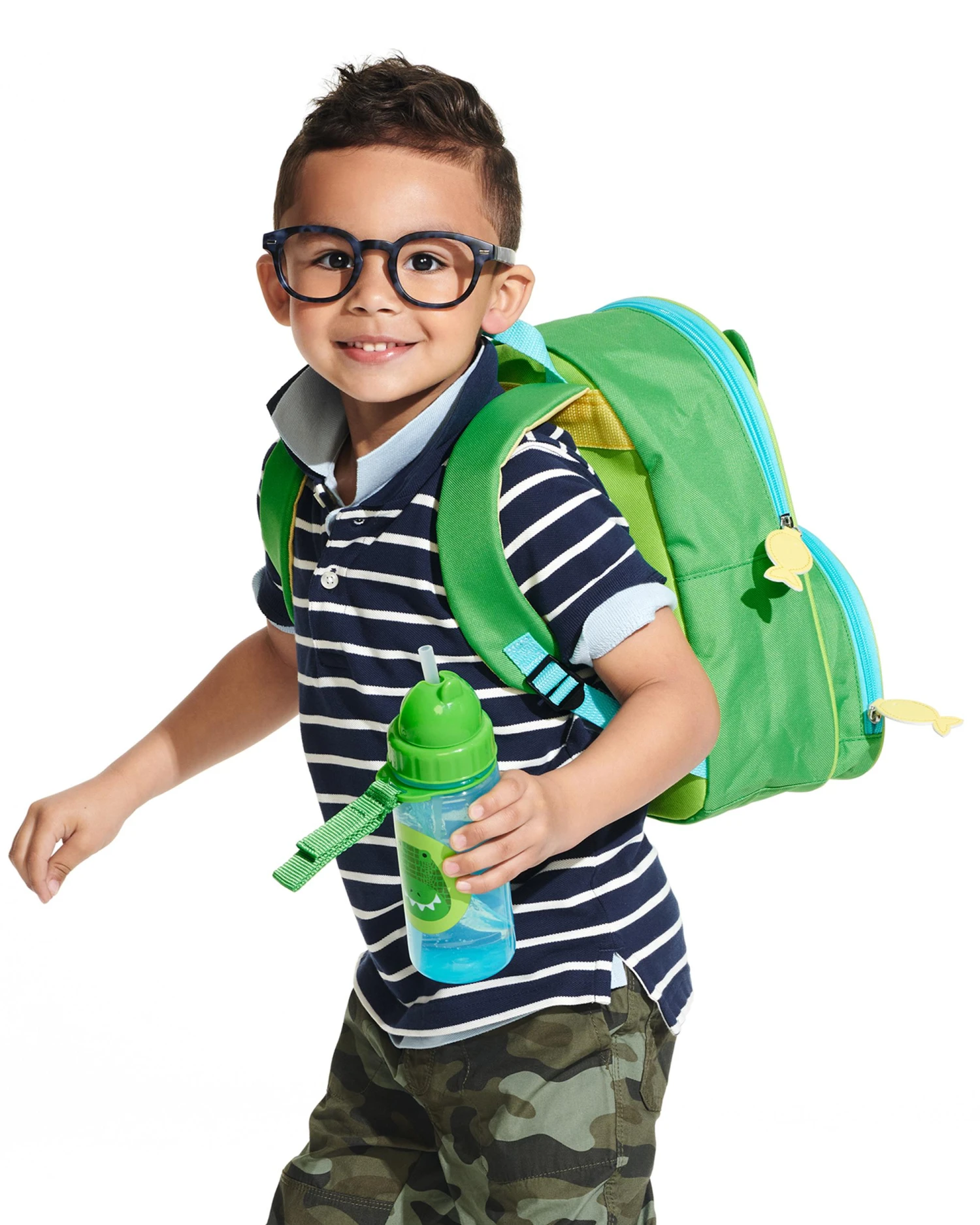Skip Hop Zoo Little Kid Backpack - Crocodile 4 Skip Hop Zoo Little Kid Backpack - Crocodile - Image 4