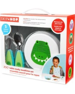 Skip Hop ZOO Table Ready Mealtime Set - Crocodile