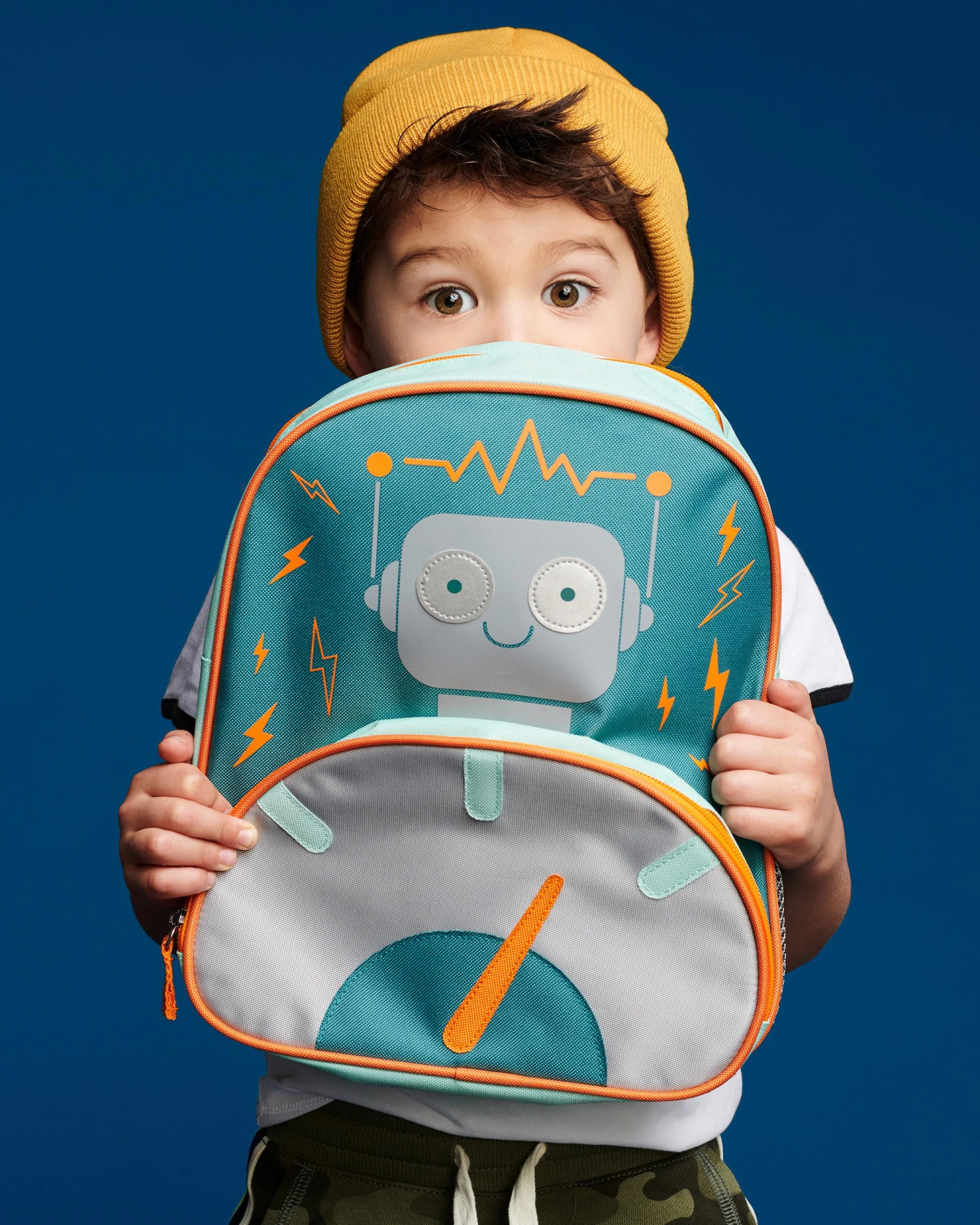 Skip Hop Spark Style Little Kid Backpack - Robot 5 Skip Hop Spark Style Little Kid Backpack - Robot - Image 5