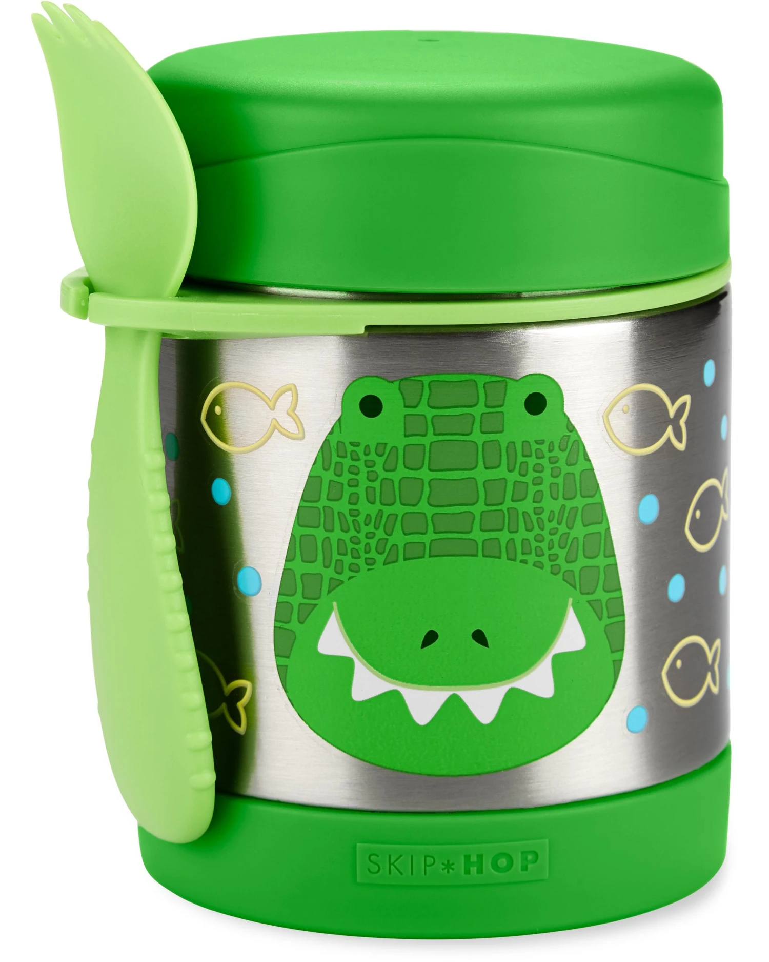 Skip Hop Zoo Insulated Food Jar - Crocodile 1 Skip Hop Zoo Insulated Food Jar - Crocodile