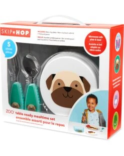 Skip Hop ZOO Table Ready Mealtime Set - Pug