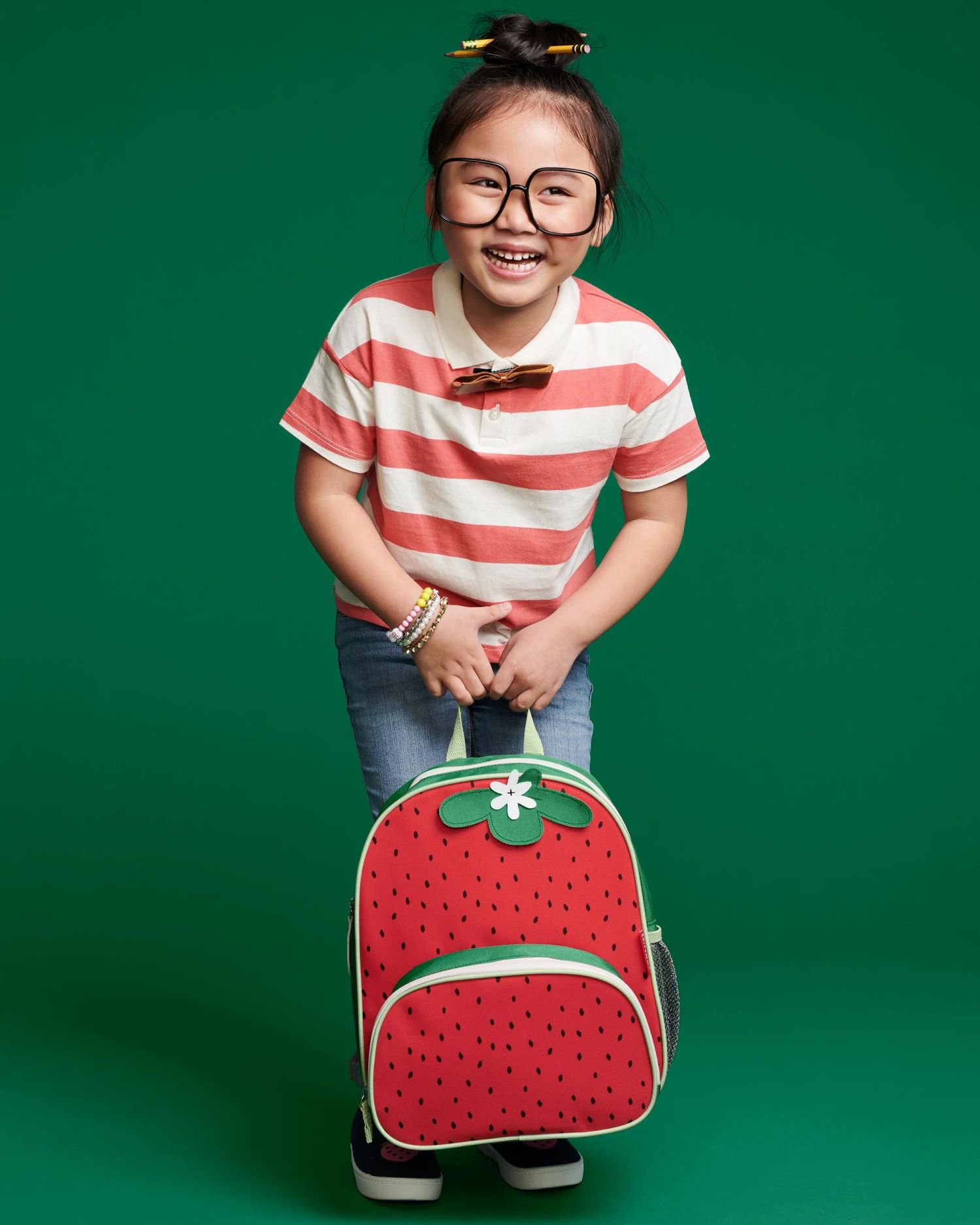 Skip Hop Spark Style Little Kid Backpack - Strawberry 6 Skip Hop Spark Style Little Kid Backpack - Strawberry - Image 6