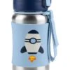 Skip Hop Spark Style Stainless Steel Straw Bottle - Rocket
