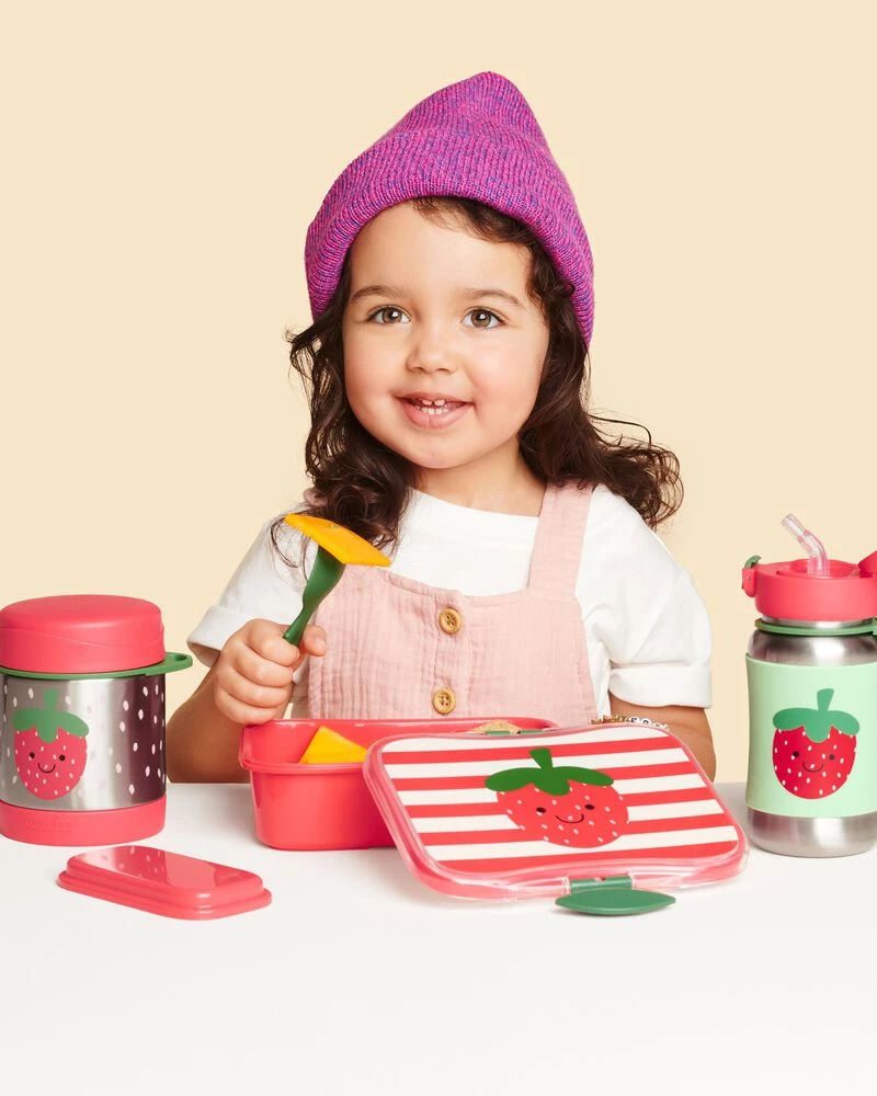 Skip Hop Spark Style Lunch Kit - Strawberry 4 Skip Hop Spark Style Lunch Kit - Strawberry - Image 4