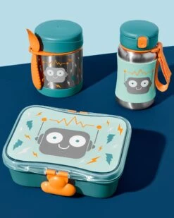 Skip Hop Spark Style Insulated Food Jar - Robot -Skip Hop Store 9N780710 2