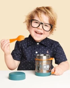 Skip Hop Spark Style Insulated Food Jar - Robot -Skip Hop Store 9N780710 3