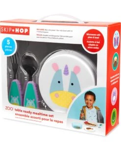 Skip Hop ZOO Table Ready Mealtime Set - Unicorn