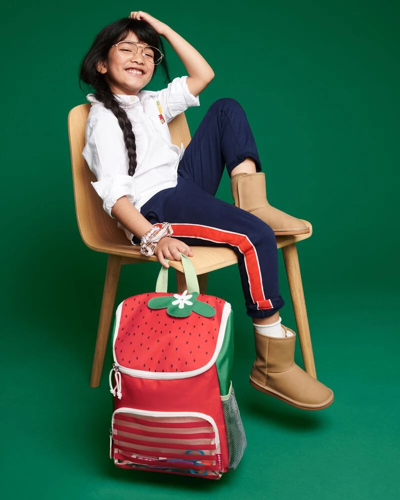 Skip Hop Spark Style Big Kid Backpack - Strawberry 2 Skip Hop Spark Style Big Kid Backpack - Strawberry - Image 2