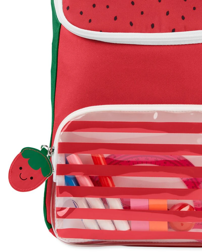 Skip Hop Spark Style Big Kid Backpack - Strawberry 5 Skip Hop Spark Style Big Kid Backpack - Strawberry - Image 5
