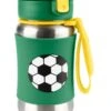 Skip Hop Spark Style Stainless Steel Straw Bottle - Soccer