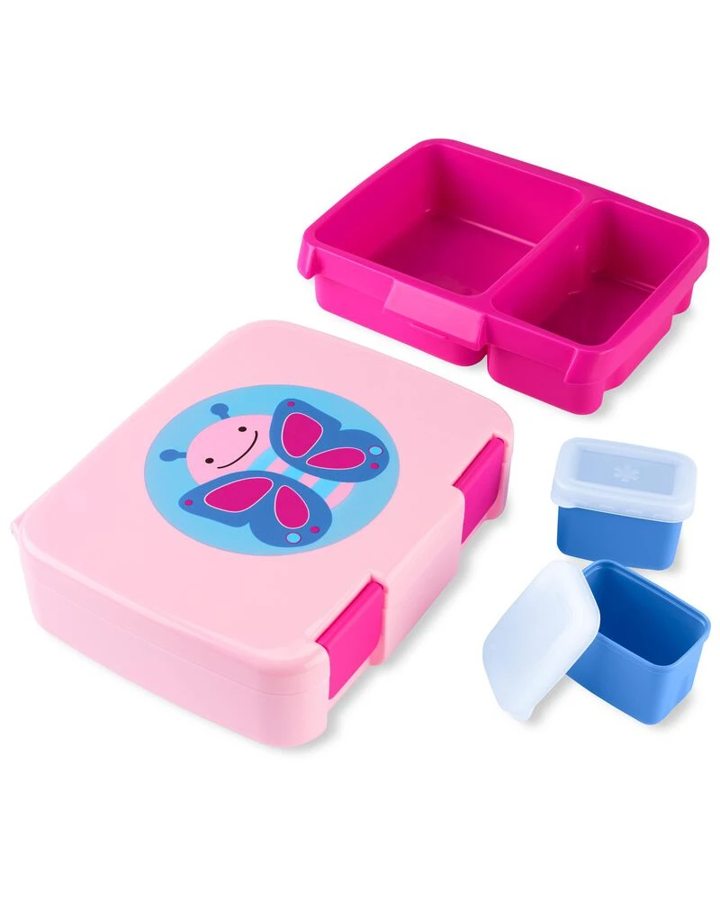 Skip Hop ZOO Bento Lunch Box - Butterfly 4 Skip Hop ZOO Bento Lunch Box - Butterfly - Image 4