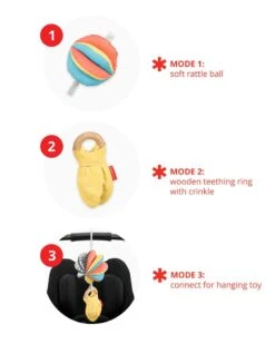 Skip Hop Discoverosity 3-In-1 Montessori-Inspired Stroller Toy 8 Skip Hop Discoverosity 3-In-1 Montessori-Inspired Stroller Toy -Skip Hop Store 9O292510 2
