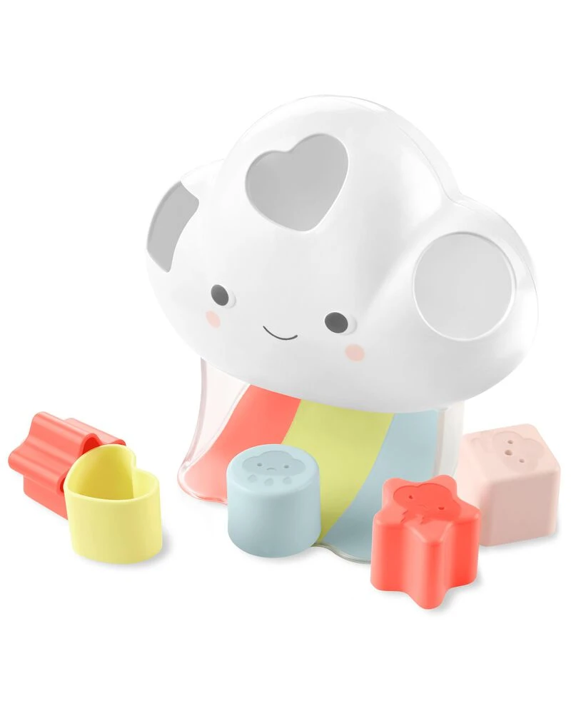 Skip Hop Silver Lining Cloud Feelings Shape Sorter Baby Toy 2 Skip Hop Silver Lining Cloud Feelings Shape Sorter Baby Toy - Image 2