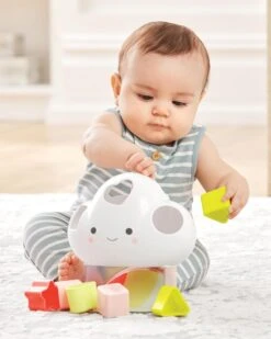 Skip Hop Silver Lining Cloud Feelings Shape Sorter Baby Toy 14 Skip Hop Silver Lining Cloud Feelings Shape Sorter Baby Toy -Skip Hop Store 9O293110 3