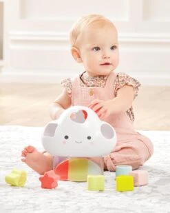 Skip Hop Silver Lining Cloud Feelings Shape Sorter Baby Toy 19 Skip Hop Silver Lining Cloud Feelings Shape Sorter Baby Toy -Skip Hop Store 9O293110 5