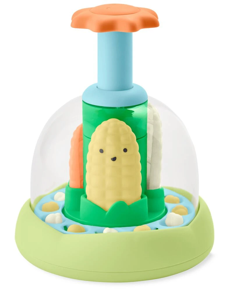 Skip Hop Farmstand Push & Spin Baby Toy 1 Skip Hop Farmstand Push & Spin Baby Toy