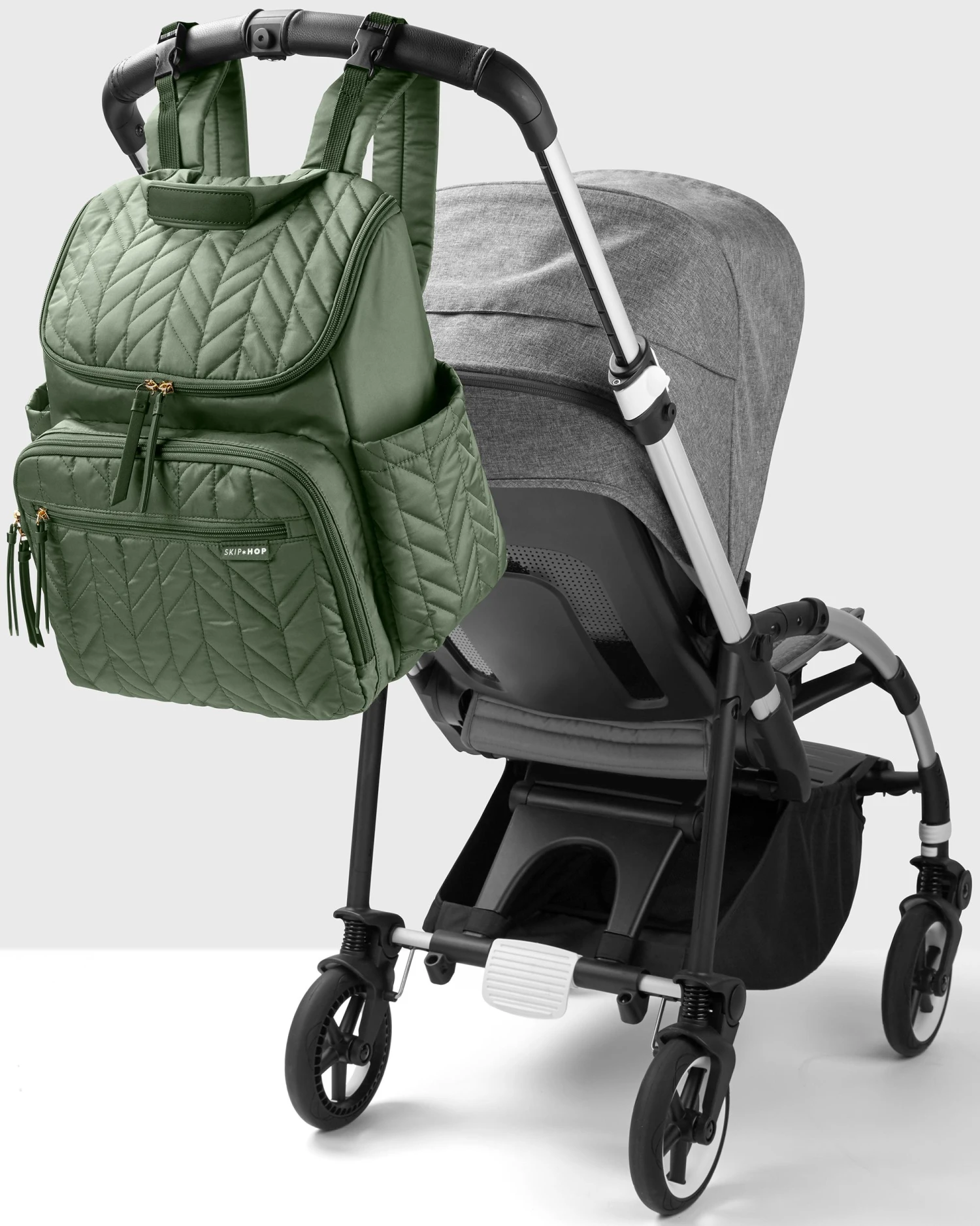 Skip Hop Forma Backpack Diaper Bag - Sage 12 Skip Hop Forma Backpack Diaper Bag - Sage - Image 12