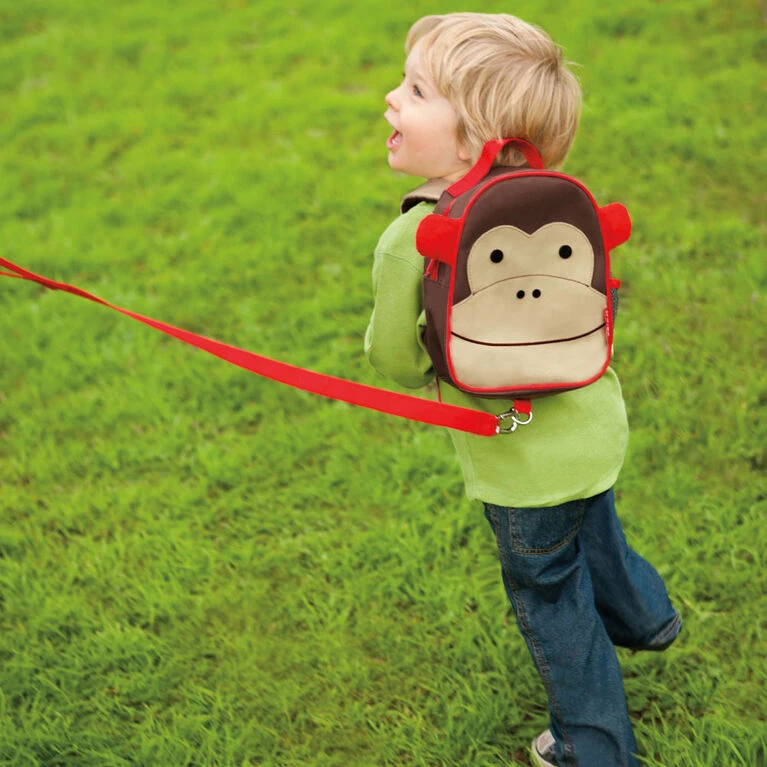 Skip Hop Mini Backpack With Safety Harness - Monkey 2 Skip Hop Mini Backpack With Safety Harness - Monkey - Image 2