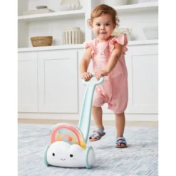 Skip Hop Silver Lining Cloud Rainbow Push Toy
