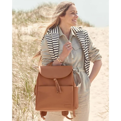 Skip Hop Greenwich Vari Diaper Bag Backpack - Toffee 8 Skip Hop Greenwich Vari Diaper Bag Backpack - Toffee - Image 8