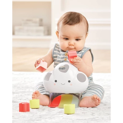 Skip Hop Silver Lining Cloud Shape Sorter Baby Learning Toy 11 Skip Hop Silver Lining Cloud Shape Sorter Baby Learning Toy - Image 11
