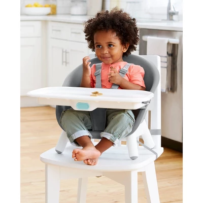 Skip Hop EON 4-in-1 High Chair - Gray/white 3 Skip Hop EON 4-in-1 High Chair - Gray/white - Image 3