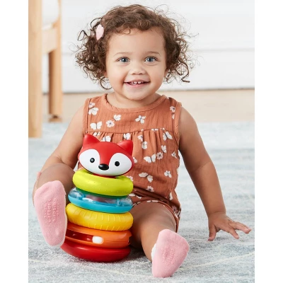 Skip Hop Explore & More Fox Stacking Baby Learning Toy 2 Skip Hop Explore & More Fox Stacking Baby Learning Toy - Image 2