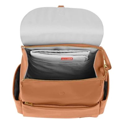 Skip Hop Greenwich Vari Diaper Bag Backpack - Toffee 10 Skip Hop Greenwich Vari Diaper Bag Backpack - Toffee - Image 10