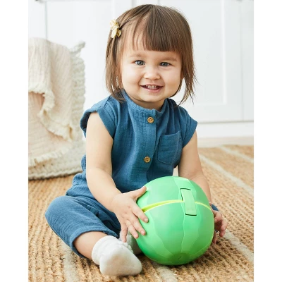 Skip Hop Farmstand Rattle Melon Drum Musical Toy 2 Skip Hop Farmstand Rattle Melon Drum Musical Toy - Image 2