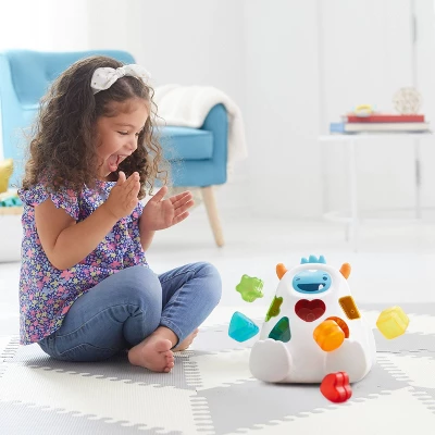 Skip Hop Explore & More Shape Sort & Spin Yeti Toy 2 Skip Hop Explore & More Shape Sort & Spin Yeti Toy - Image 2
