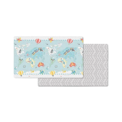 Skip Hop Little Travelers Doubleplay Reversible Playmat 1 Skip Hop Little Travelers Doubleplay Reversible Playmat