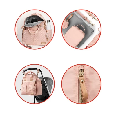 Skip Hop Suite Diaper Bag Backpack Set - 6pc 2 Skip Hop Suite Diaper Bag Backpack Set - 6pc - Image 2