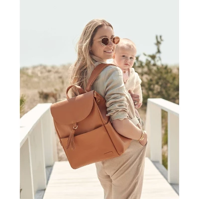 Skip Hop Greenwich Vari Diaper Bag Backpack - Toffee 1 Skip Hop Greenwich Vari Diaper Bag Backpack - Toffee