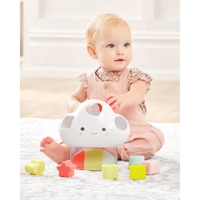 Skip Hop Silver Lining Cloud Shape Sorter Baby Learning Toy 3 Skip Hop Silver Lining Cloud Shape Sorter Baby Learning Toy - Image 3