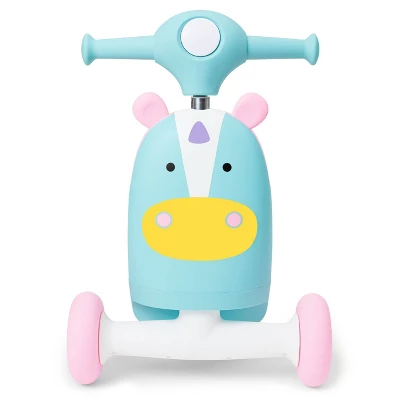 Skip Hop Kids' 3-in-1 Ride On Scooter And Wagon Toy - Unicorn 2 Skip Hop Kids' 3-in-1 Ride On Scooter And Wagon Toy - Unicorn - Image 2