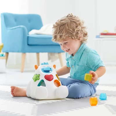 Skip Hop Explore & More Shape Sort & Spin Yeti Toy 1 Skip Hop Explore & More Shape Sort & Spin Yeti Toy
