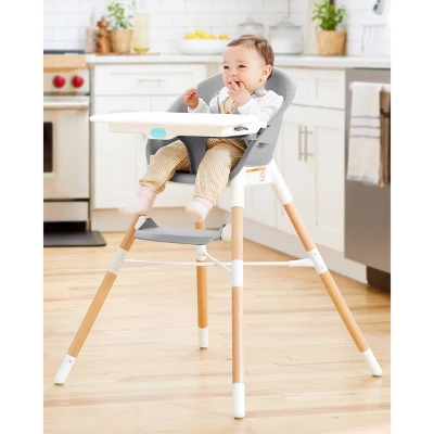Skip Hop EON 4-in-1 High Chair - Gray/white 1 Skip Hop EON 4-in-1 High Chair - Gray/white