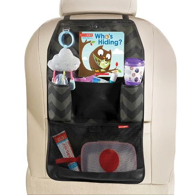 Skip Hop Style Driven Back Seat Car Organizer - Tonal Chevron 4 Skip Hop Style Driven Back Seat Car Organizer - Tonal Chevron - Image 4