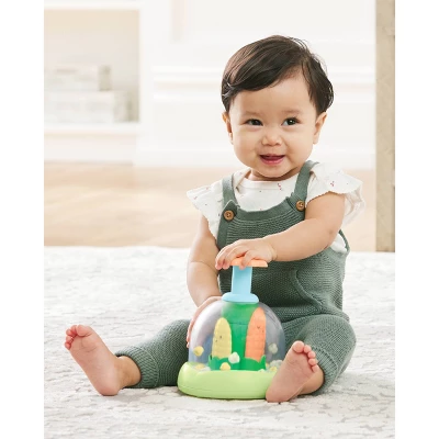 Skip Hop Farmstand Push & Spin Baby Learning Toy 1 Skip Hop Farmstand Push & Spin Baby Learning Toy