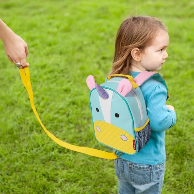 Skip Hop Zoo Little Kids' & Toddler Harness Backpack - Unicorn 2 Skip Hop Zoo Little Kids' & Toddler Harness Backpack - Unicorn - Image 2