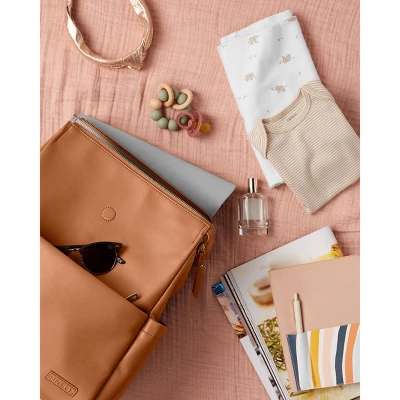 Skip Hop Greenwich Vari Diaper Bag Backpack - Toffee 2 Skip Hop Greenwich Vari Diaper Bag Backpack - Toffee - Image 2