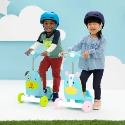 Skip Hop Kids' 3-in-1 Ride On Scooter And Wagon Toy - Dog -Skip Hop Store GUEST ba0cf56a fece 4494 b81a d0c90db2db79